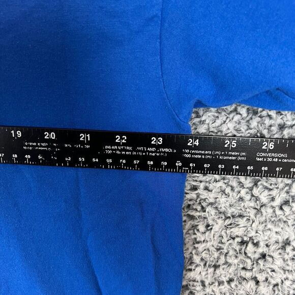 Vintage Franklin Parish Training School Shirt Adult XL Blue Single Stitch 90s - Picture 4 of 11